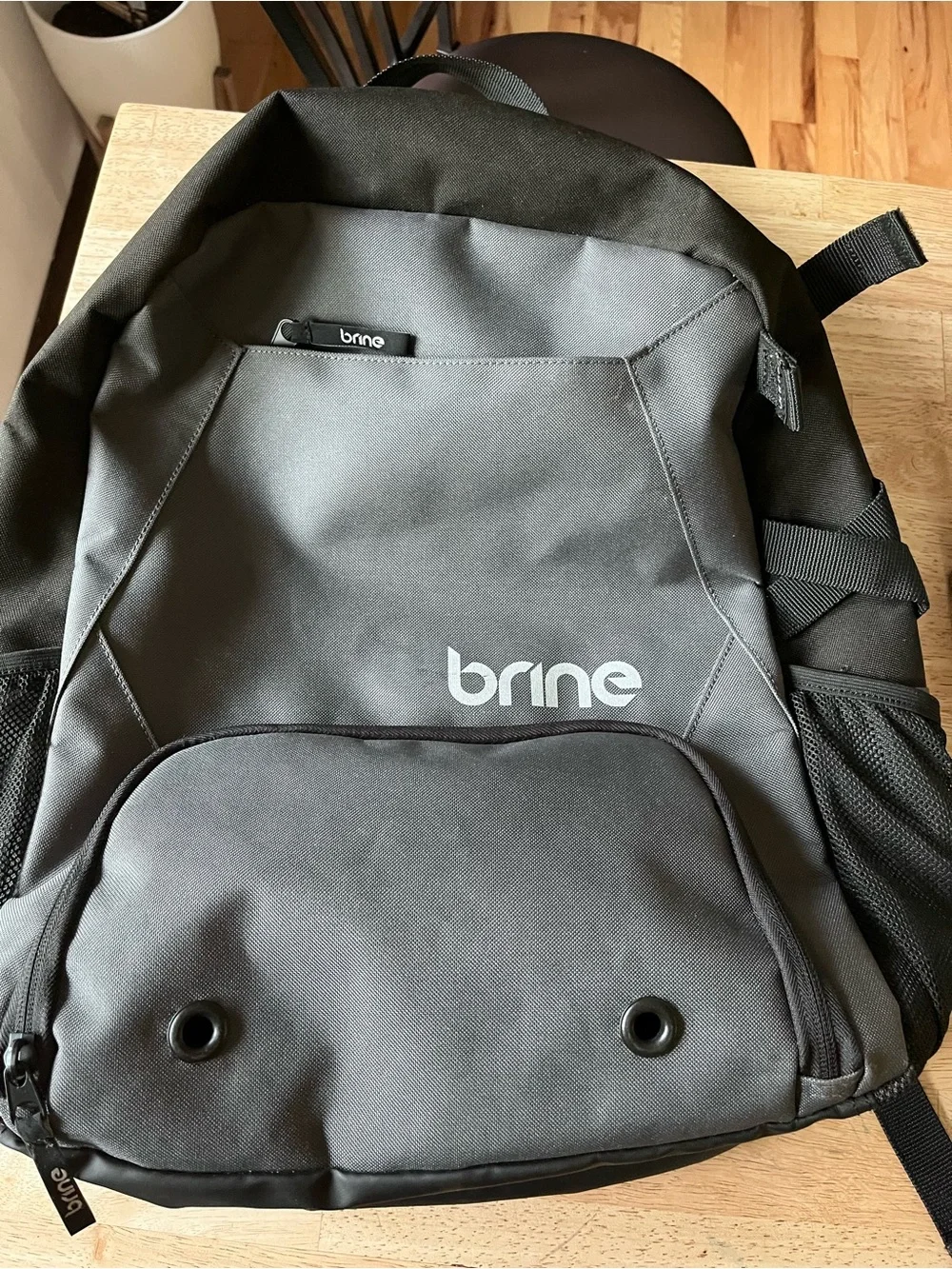 Brine Men's Gray Backpack -Lacrosse